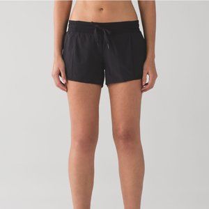 Lululemon Hotty Hot Short (long 4”) | Size 12 Black